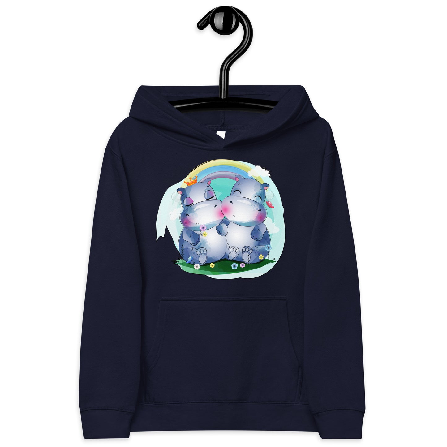 Cute Little Hippos Hoodie, No. 0097