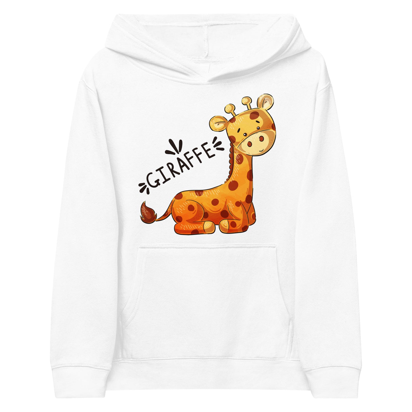 Cute Baby Giraffe Hoodie, No. 0274