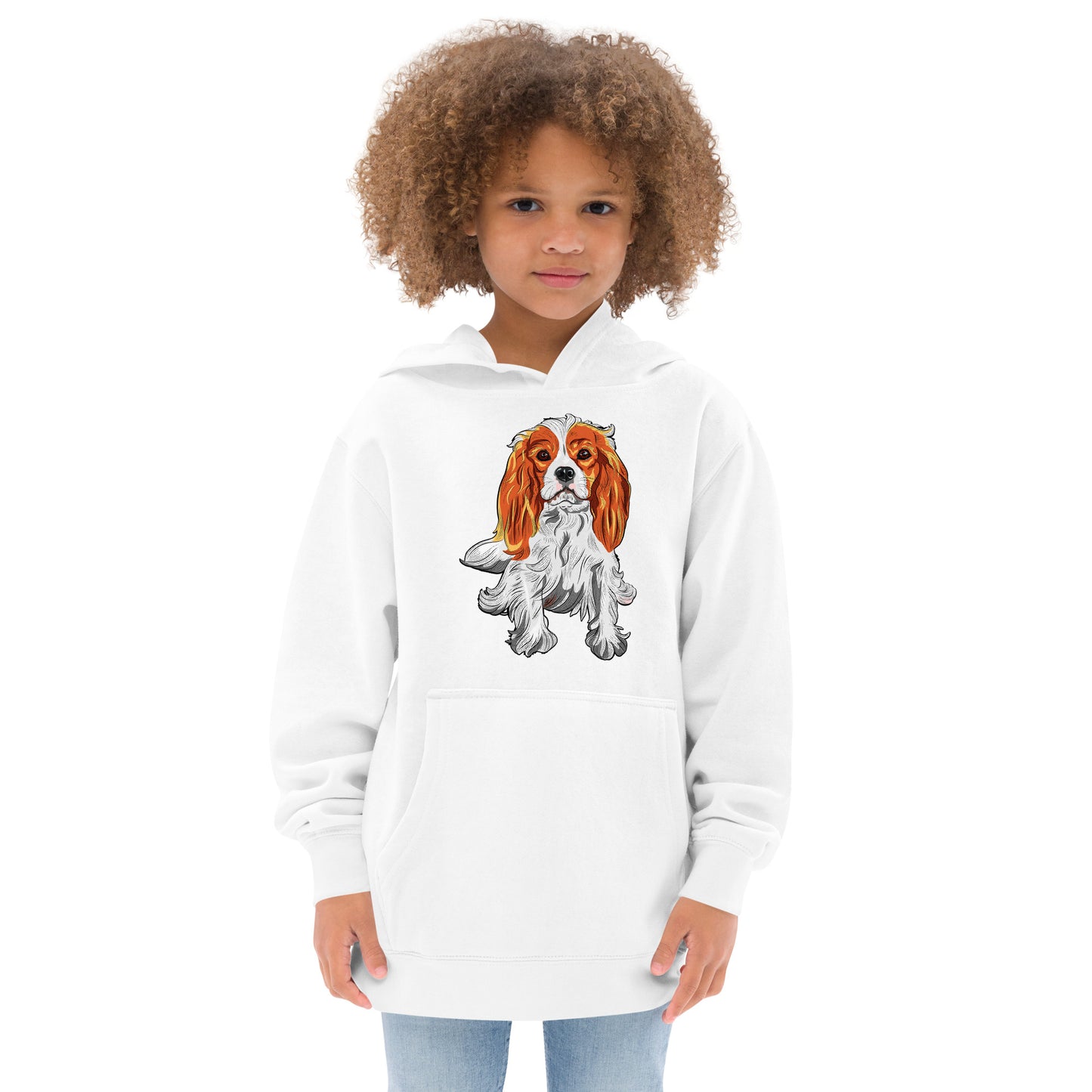 Cavalier King Charles Spaniel Dog Hoodie, No. 0111