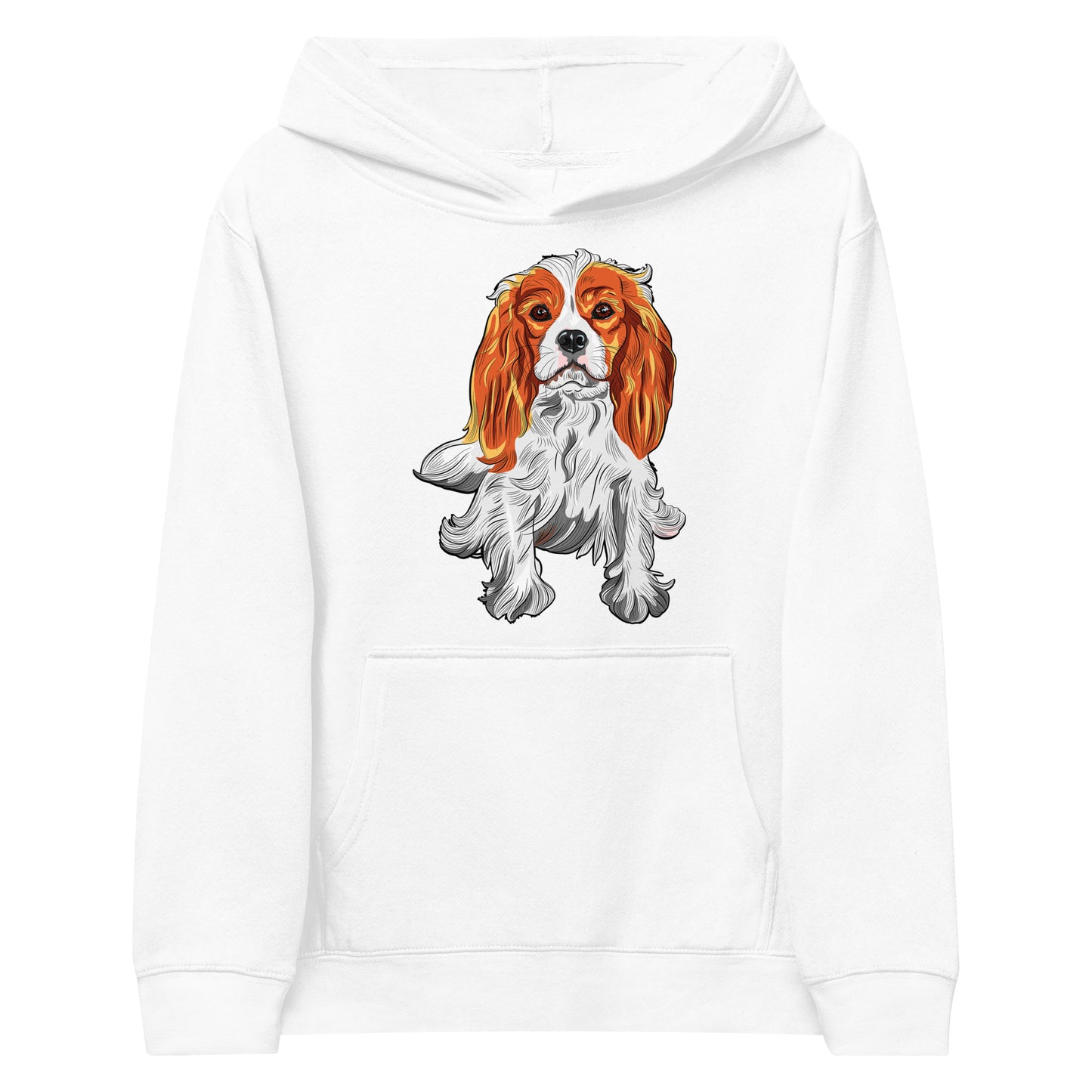 Cavalier King Charles Spaniel Dog Hoodie, No. 0111