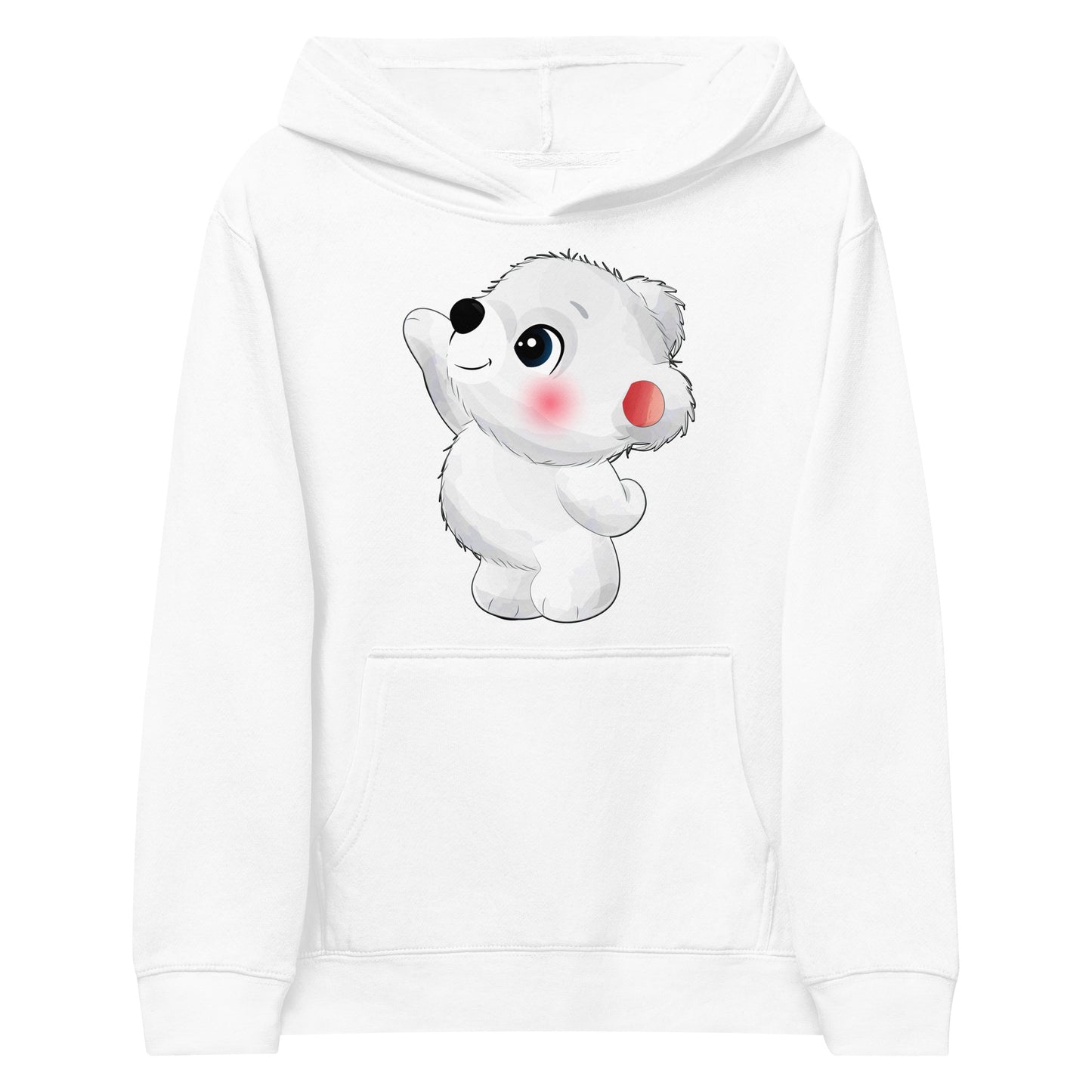 Adorable Polar Bear Hoodie, No. 0020