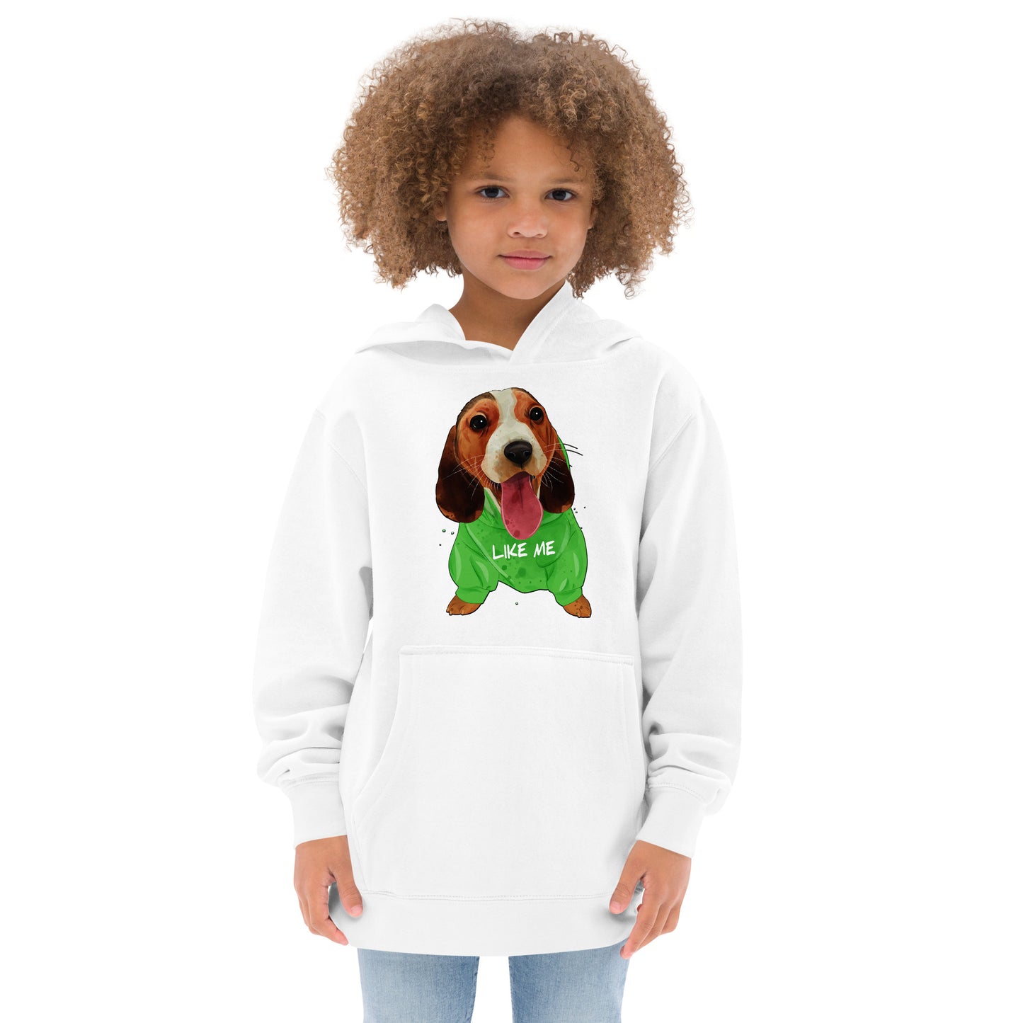 Cute Beagle Puppy Dog Hoodie, No. 0280