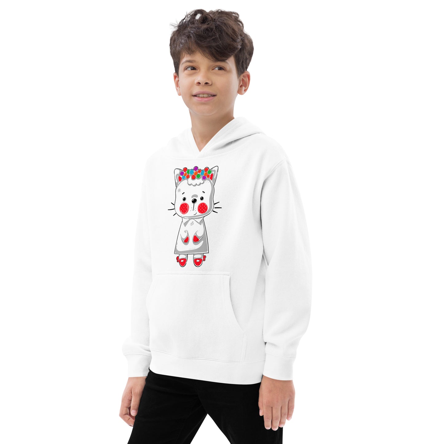 Cute Baby Kitty Cat Hoodie, No. 0276