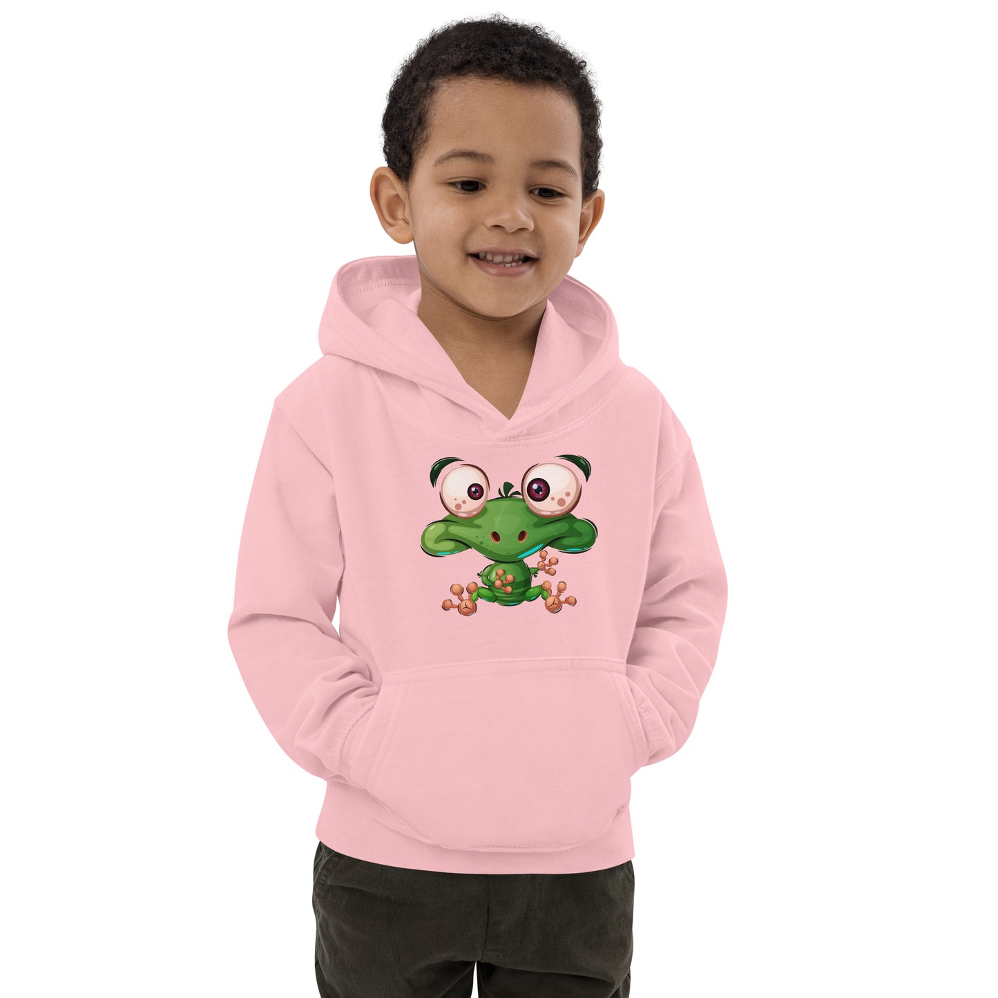 Comic Frog Hoodie, No. 0036