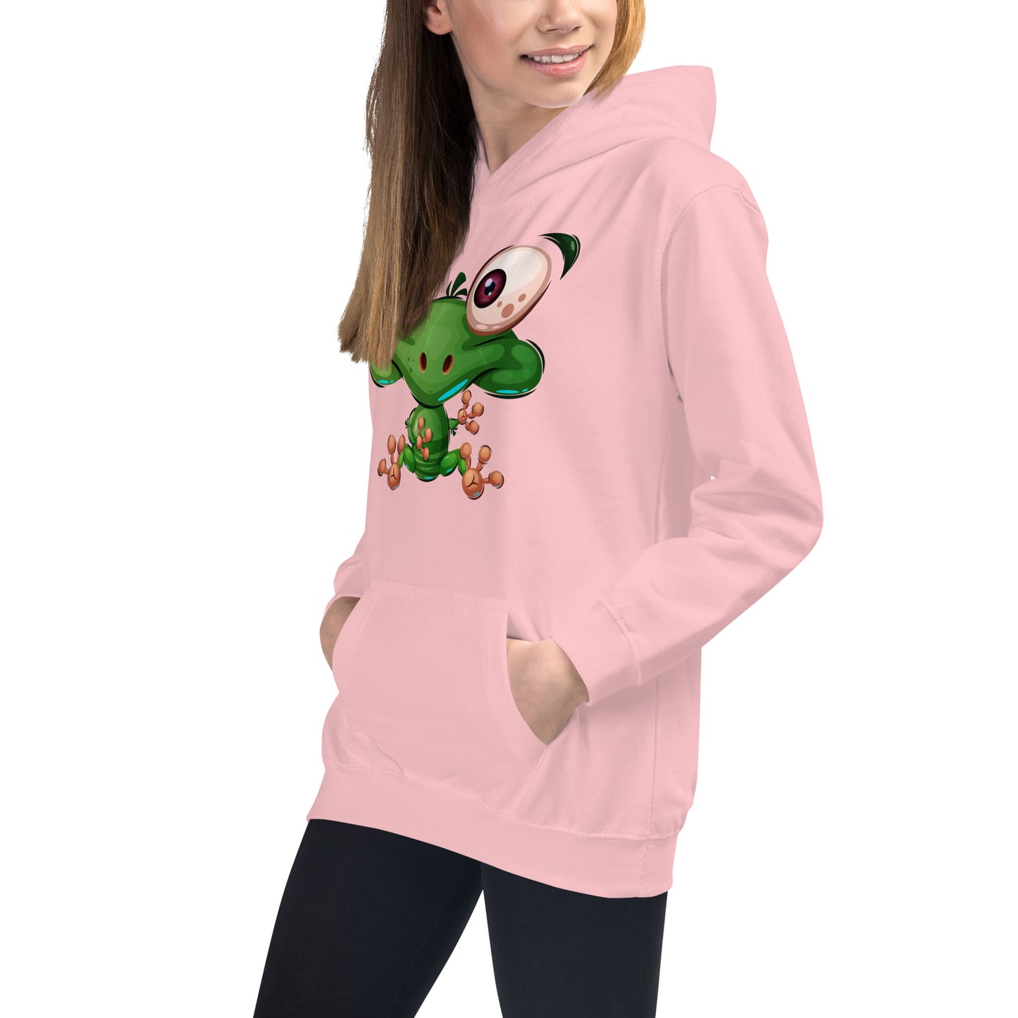 Comic Frog Hoodie, No. 0036