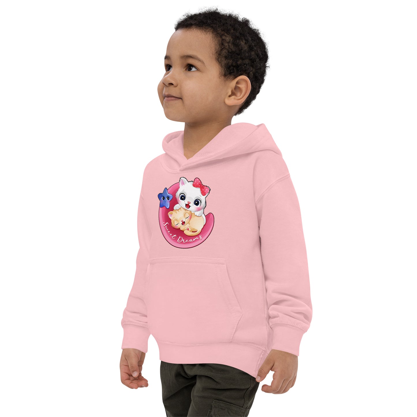 Lovely Baby Cats on the Moon Hoodie, No. 0463