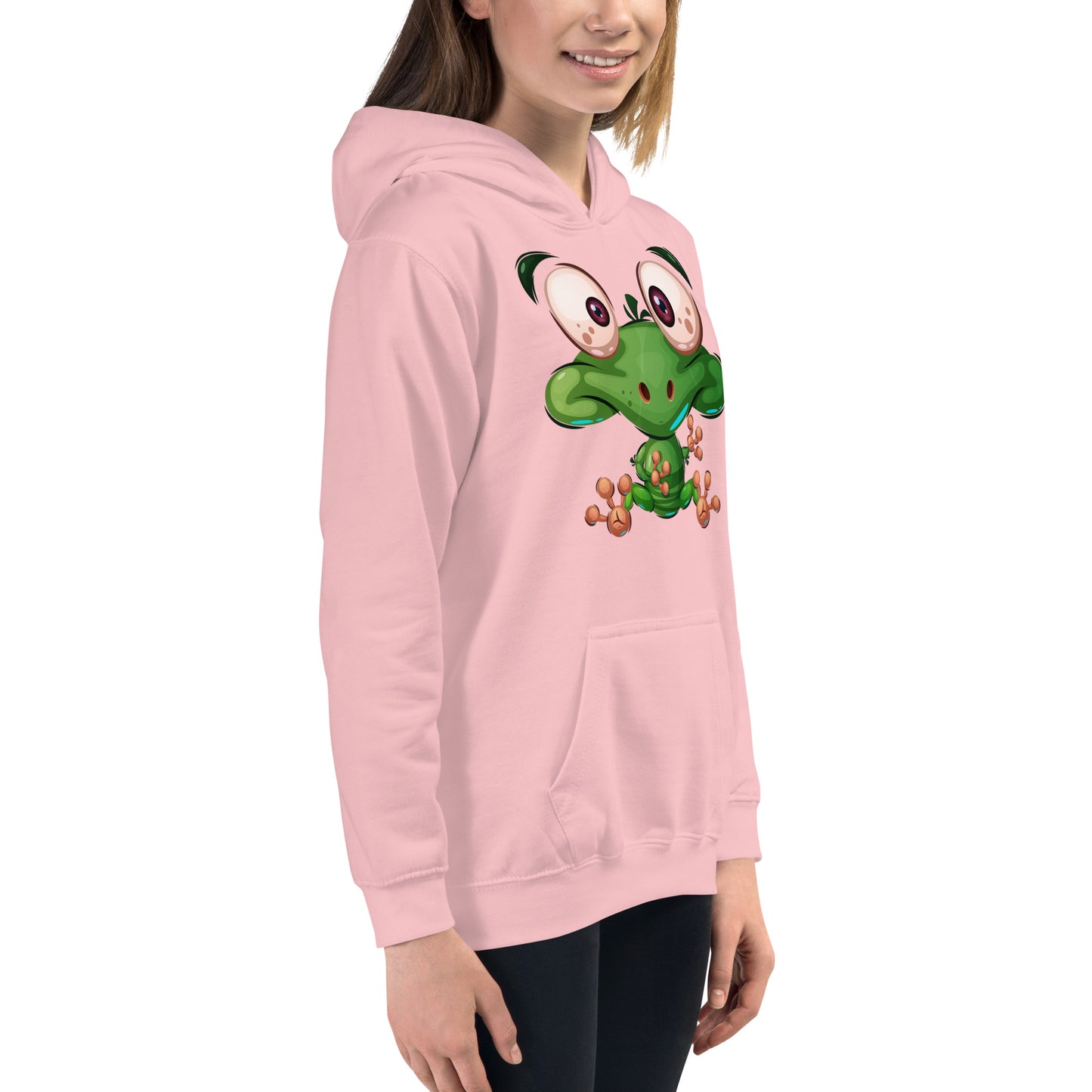 Comic Frog Hoodie, No. 0036