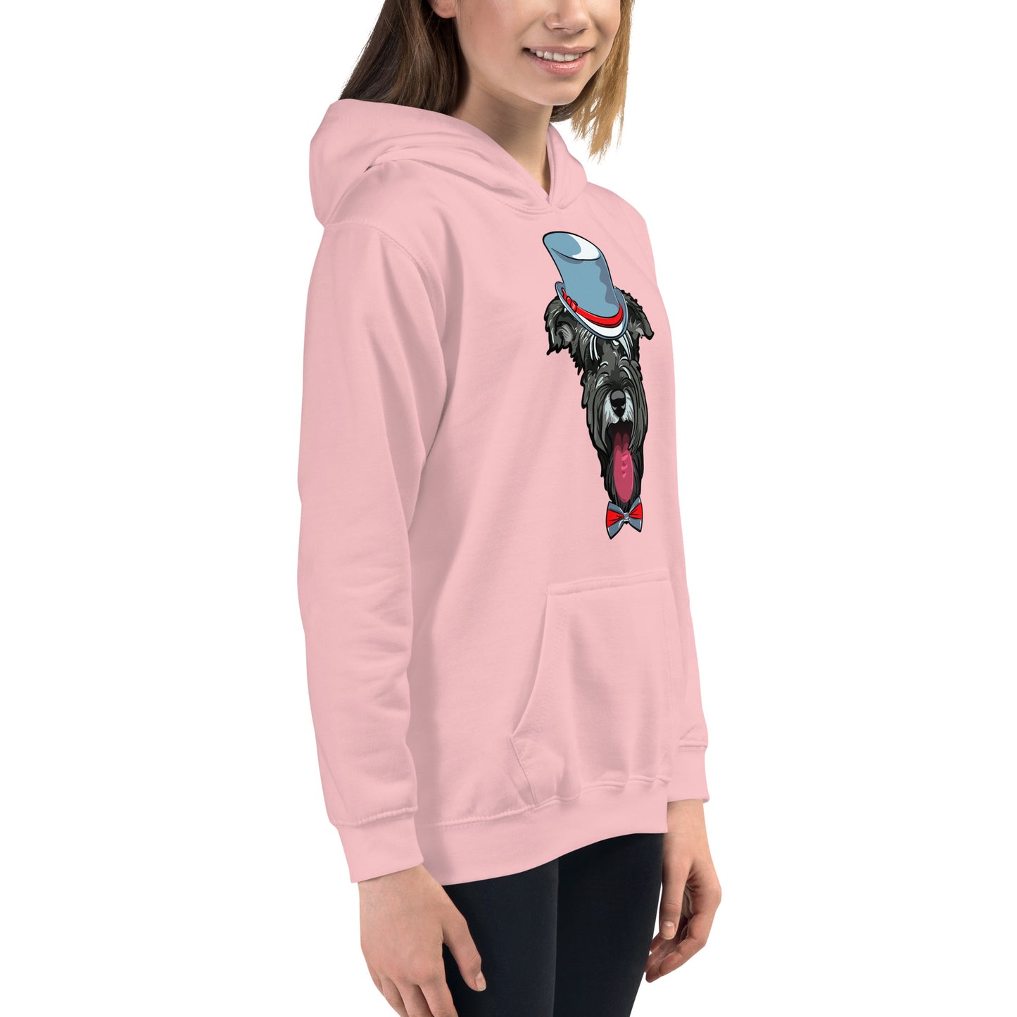 Miniature Schnauzer Dog Hoodie, No. 0546