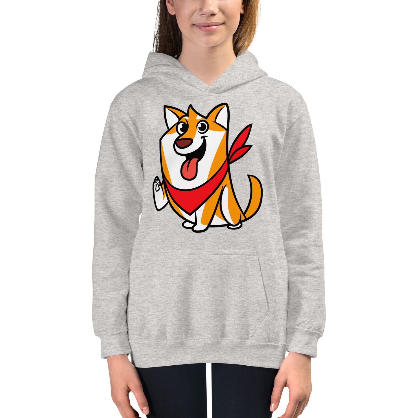 Funny Shiba Inu Dog Hoodie, No. 0518