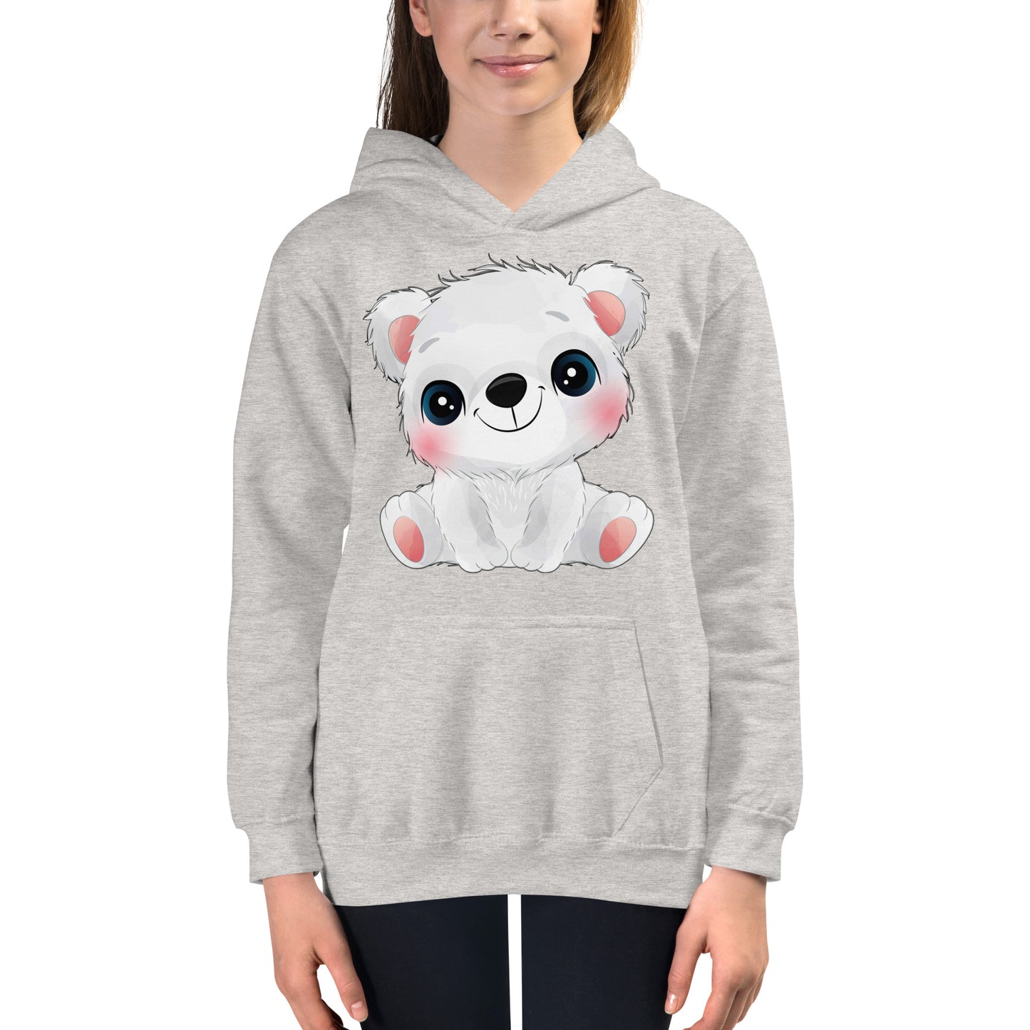 Lovely Polar Bear Hoodie, No. 0019