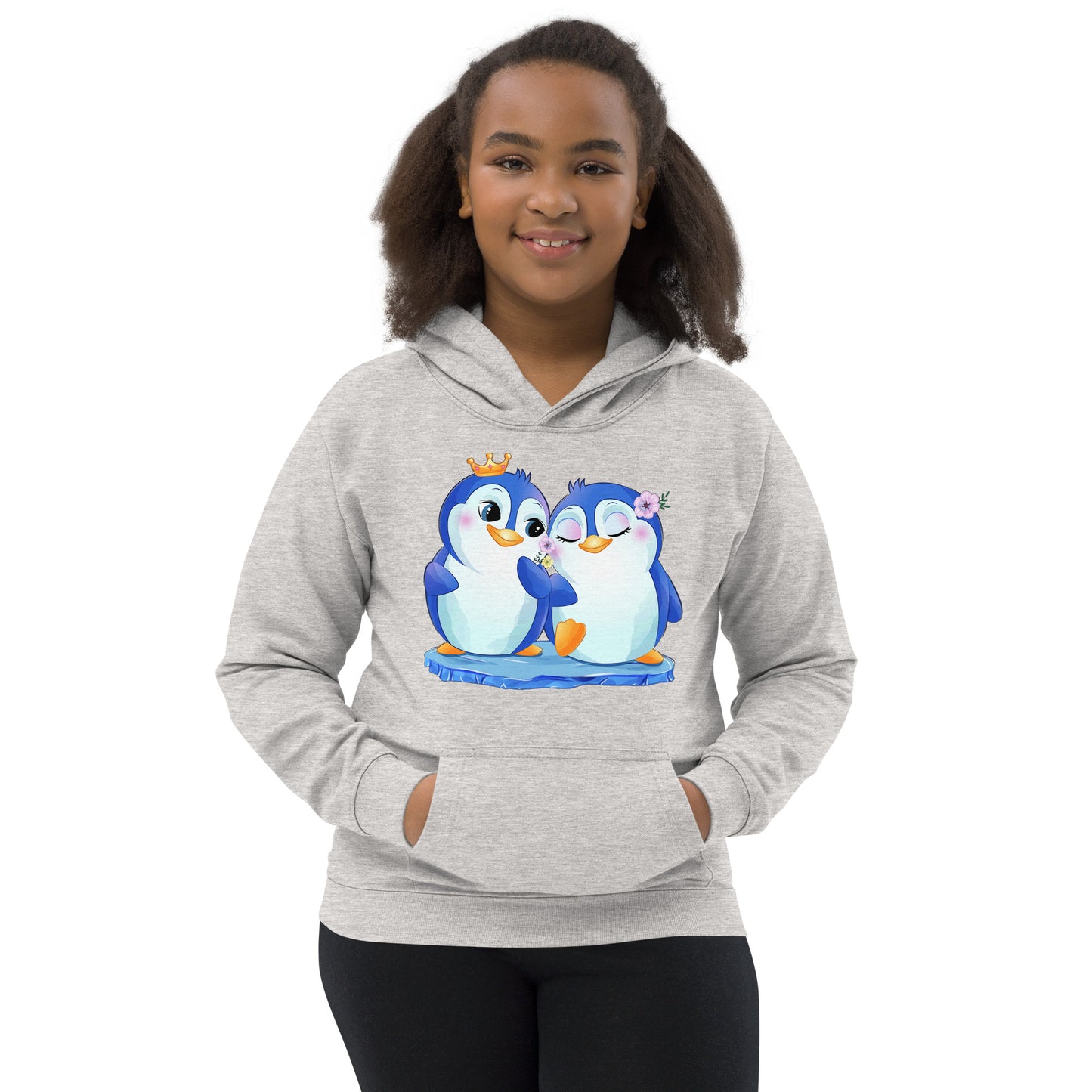 Two Penguins Hoodie, No. 0092