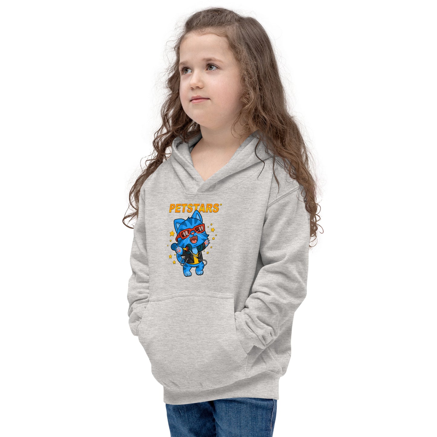 Funny star Cat Hoodie, No. 0520