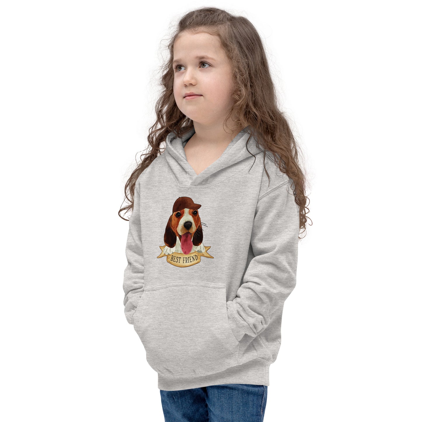 Cute Beagle Dog Hoodie, No. 0279