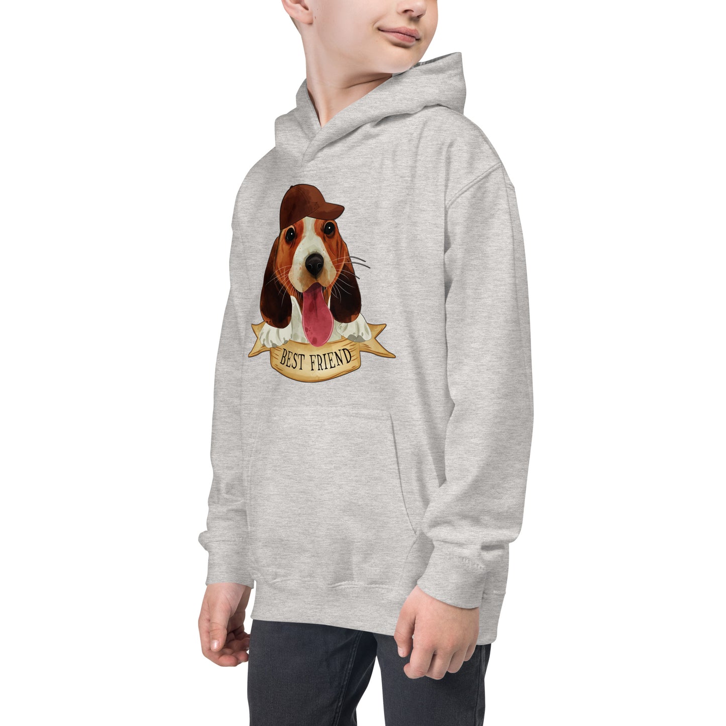 Cute Beagle Dog Hoodie, No. 0279