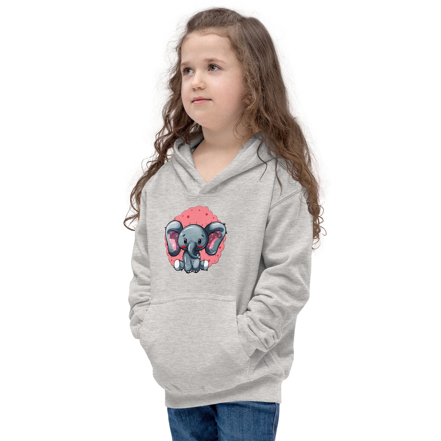 Lovely Baby Elephant Hoodie, No. 0464