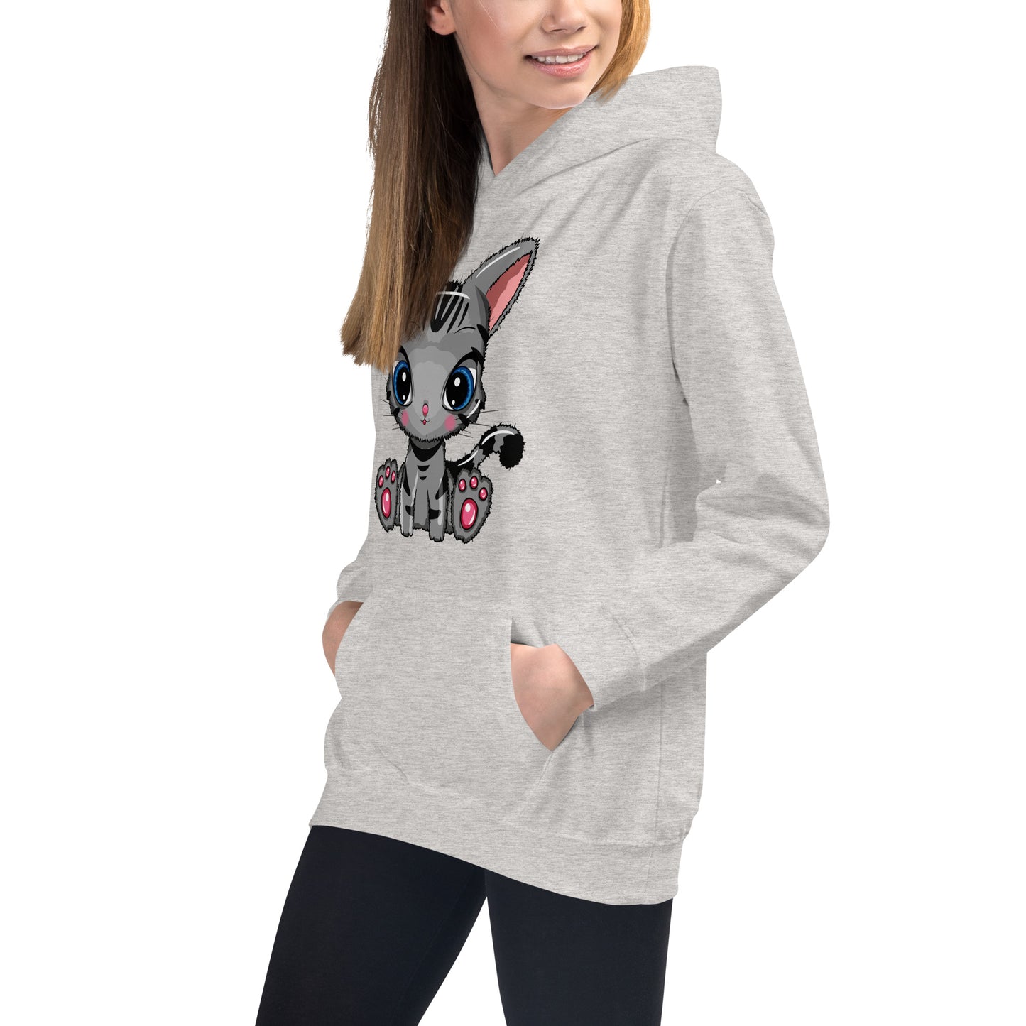 Lovely Little Cat Hoodie, No. 0543