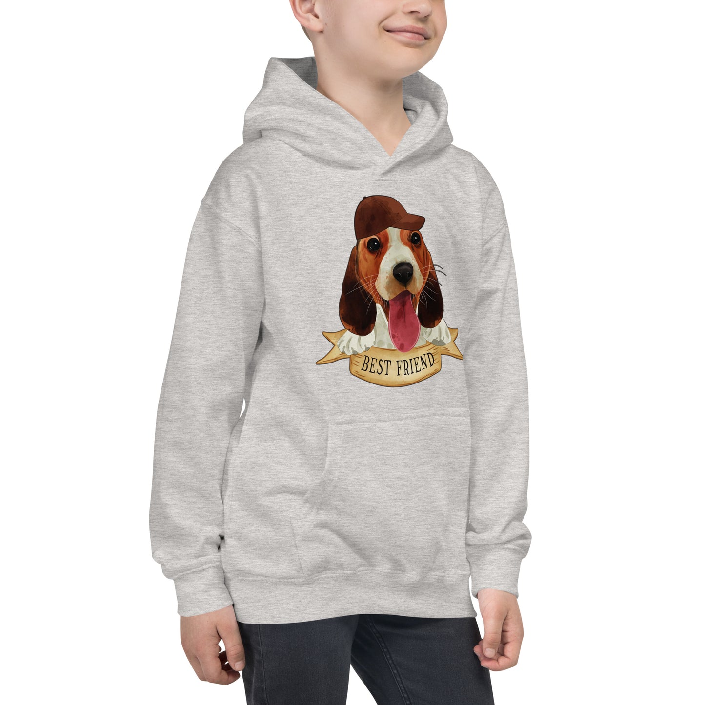 Cute Beagle Dog Hoodie, No. 0279