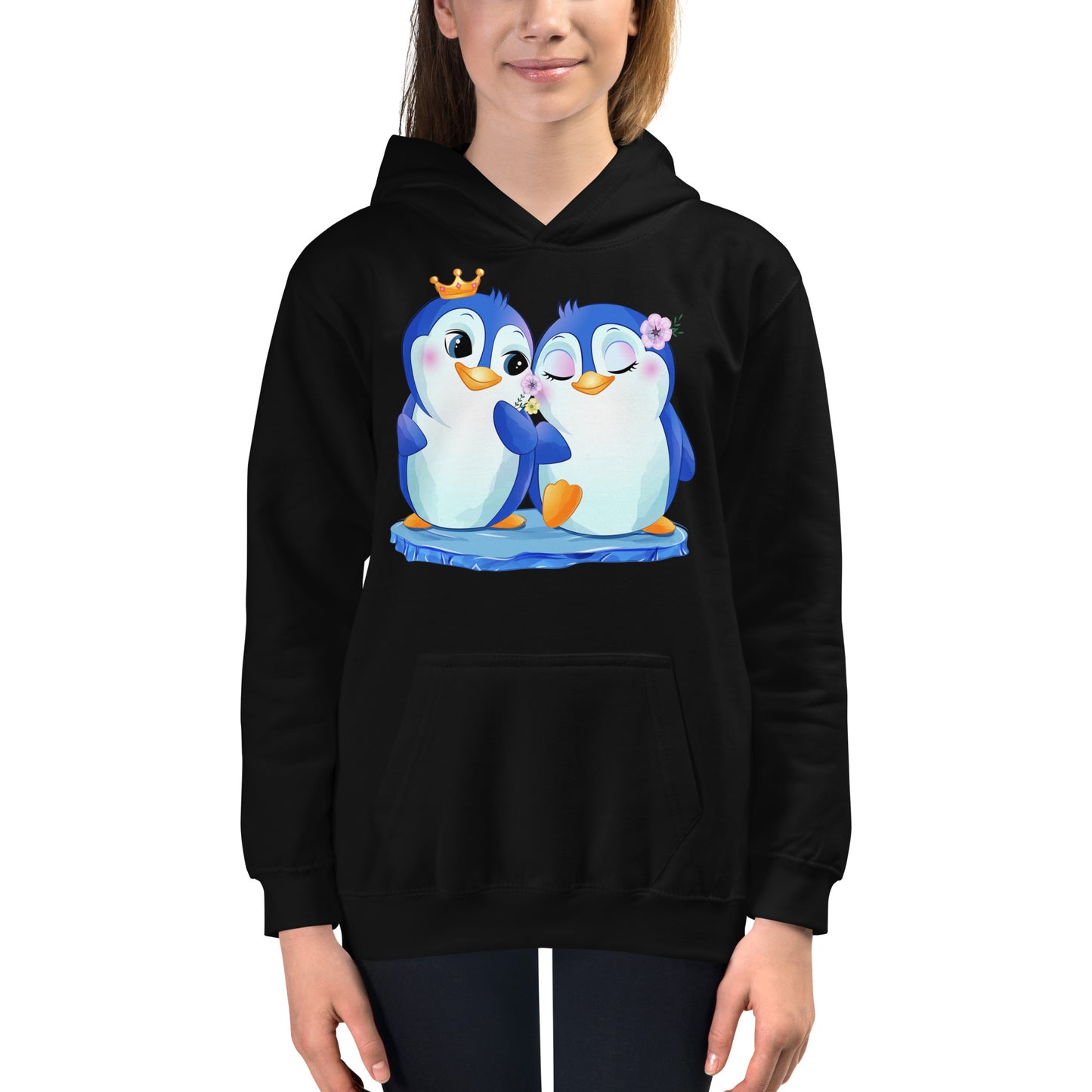 Two Penguins Hoodie, No. 0092