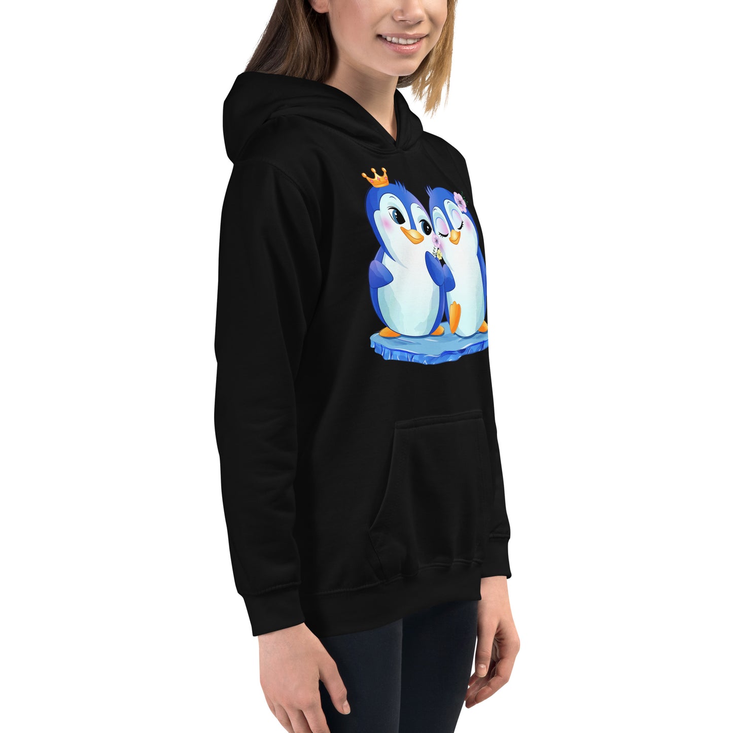 Two Penguins Hoodie, No. 0092