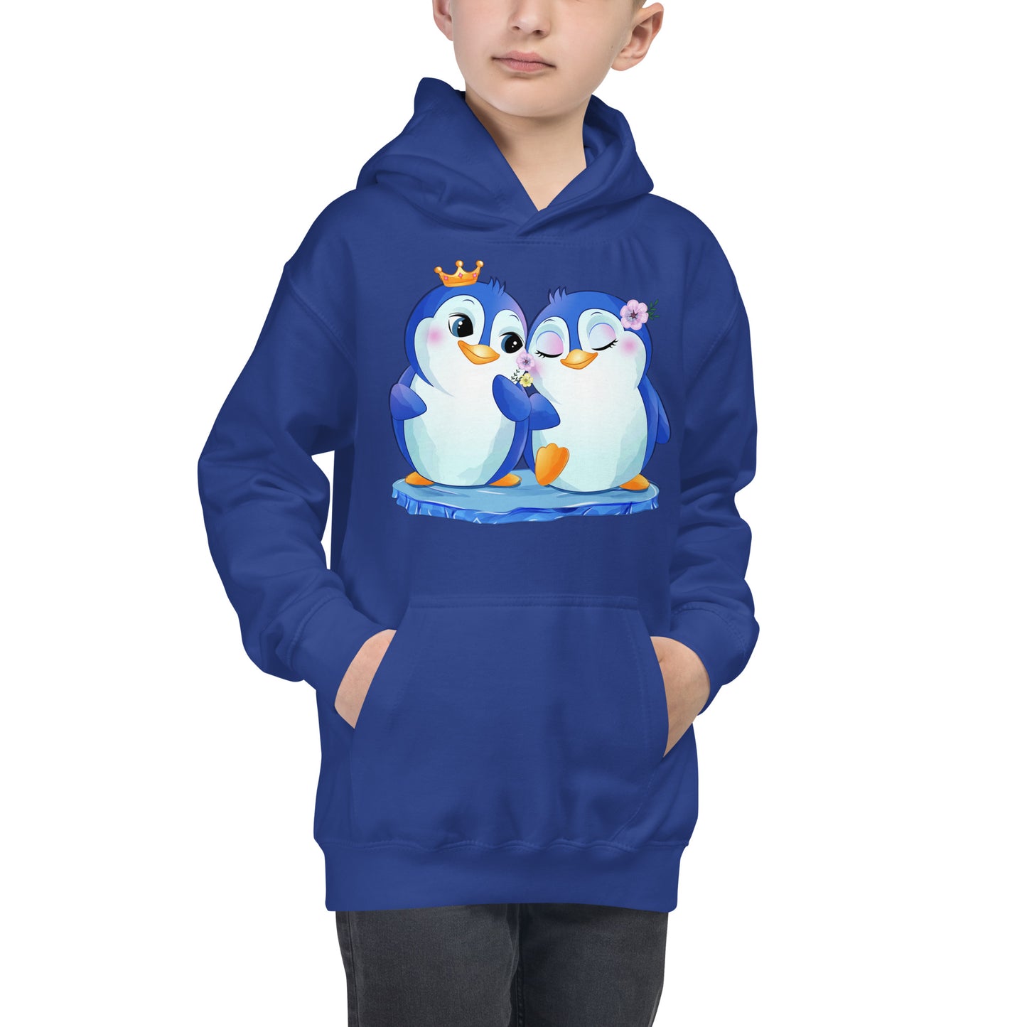 Two Penguins Hoodie, No. 0092