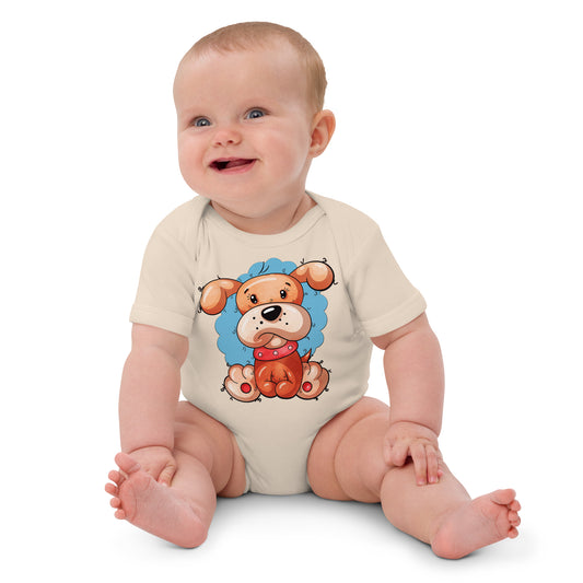 Cute Dog Puppy Bodysuit, No. 0301