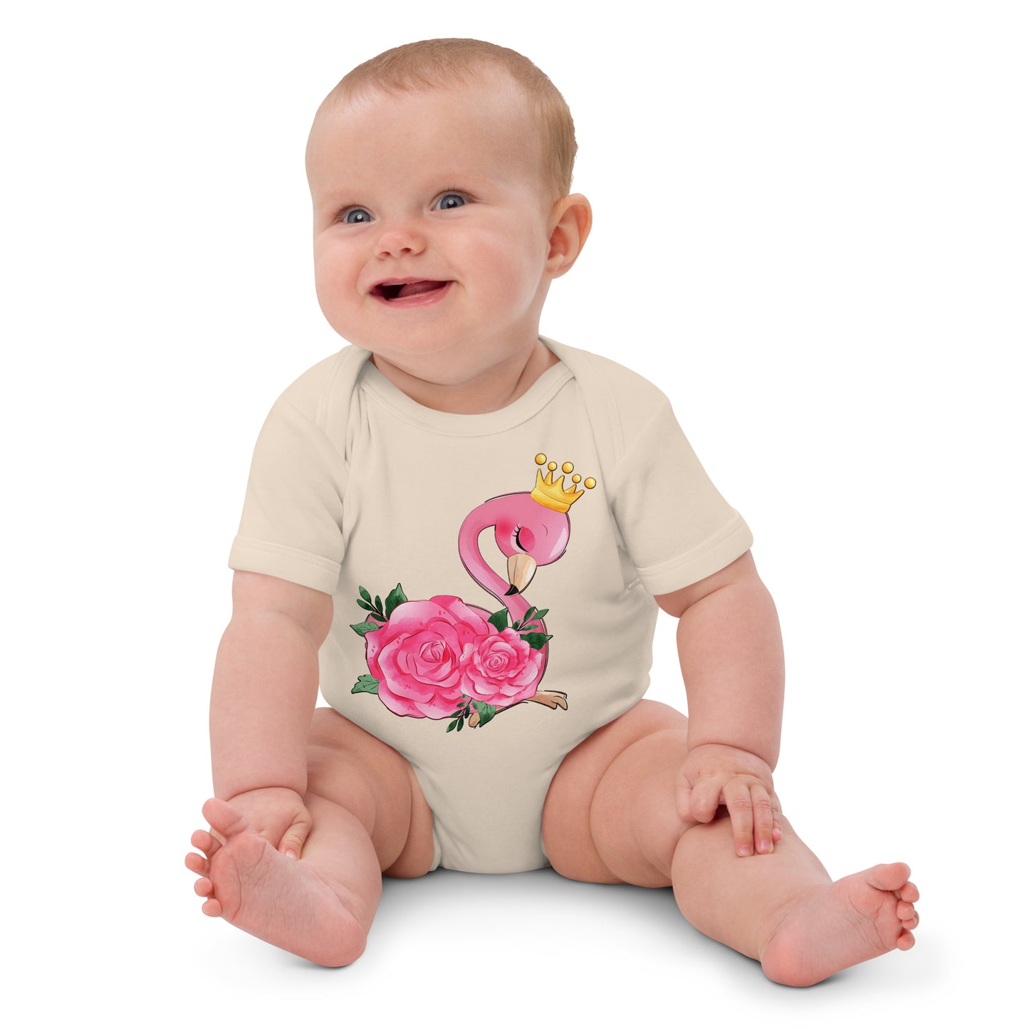 Cute Flamingo Bodysuit, No. 0079