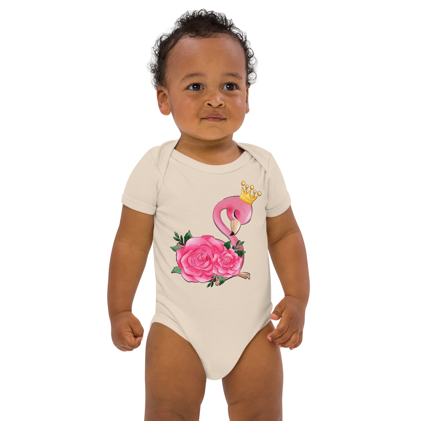 Cute Flamingo Bodysuit, No. 0079