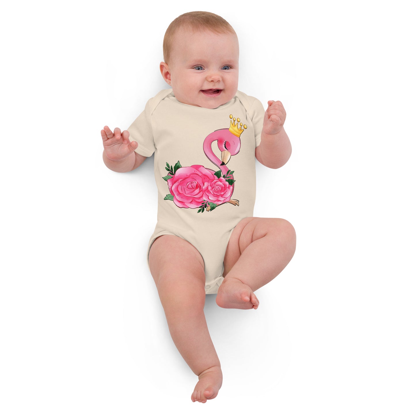 Cute Flamingo Bodysuit, No. 0079