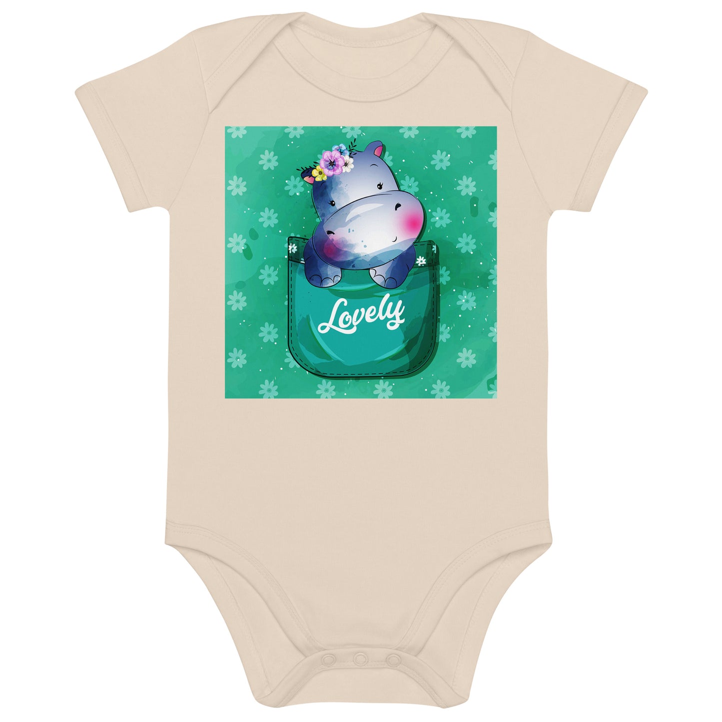 Hippo Inside Pocket Bodysuit, No. 0458