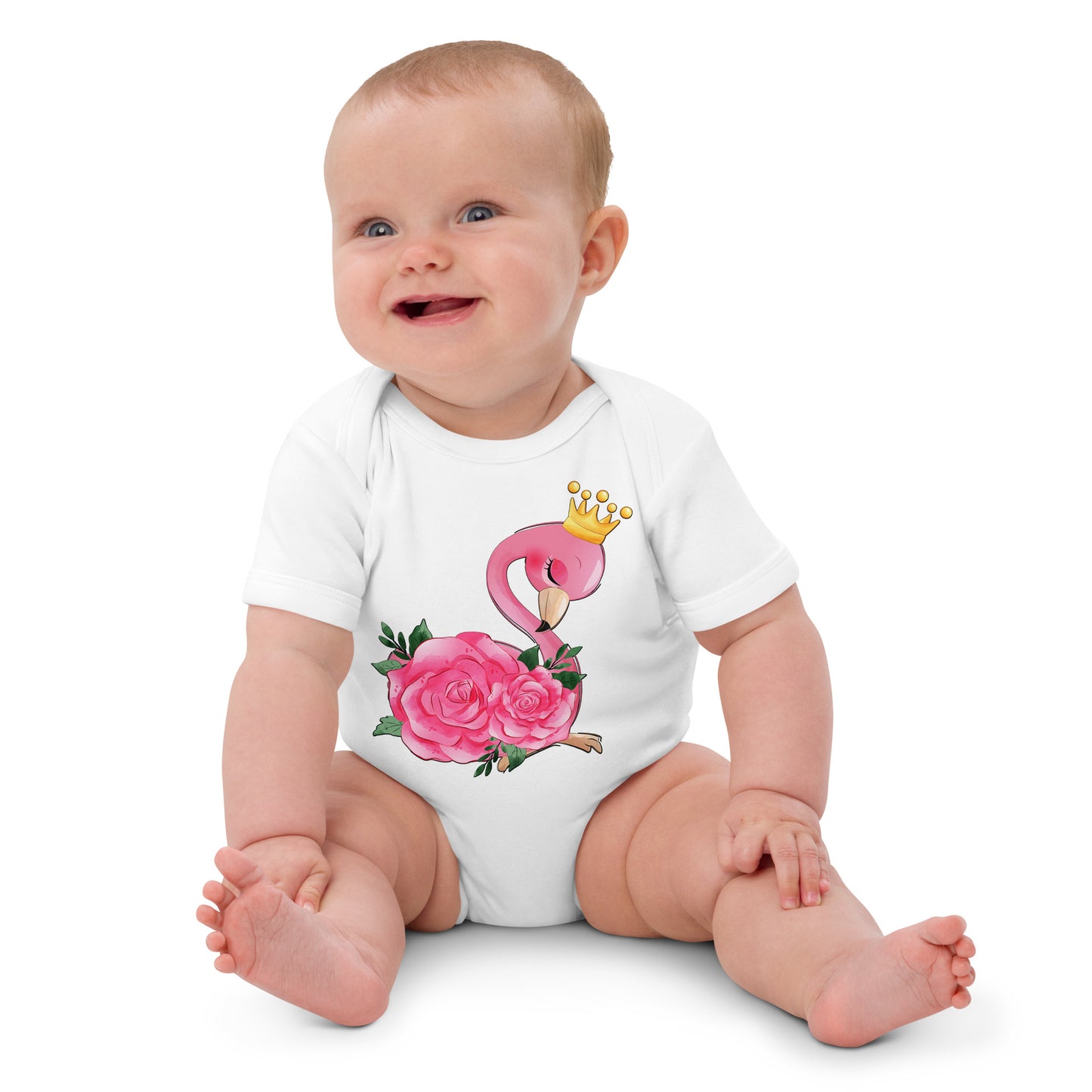 Cute Flamingo Bodysuit, No. 0079