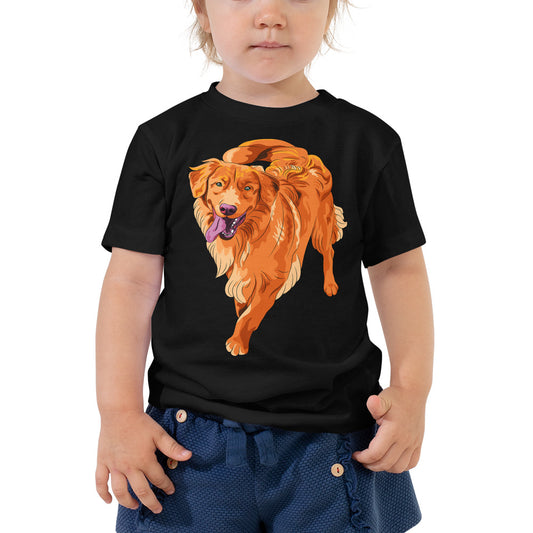 Cool Nova Scotia Duck Tolling Retriever Dog T-shirt, No. 0583