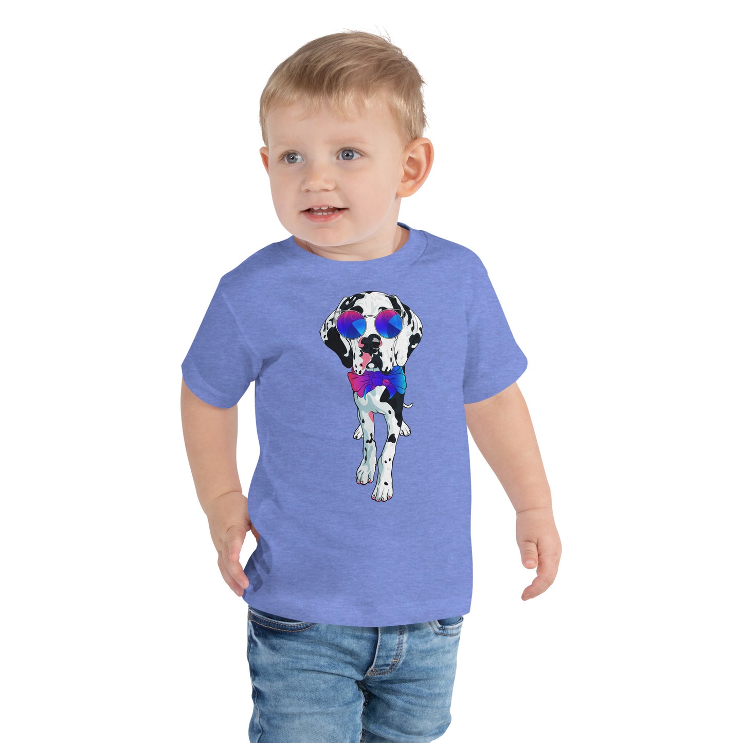 Cute Spotted Great Dane Dog T-shirt, No. 0557