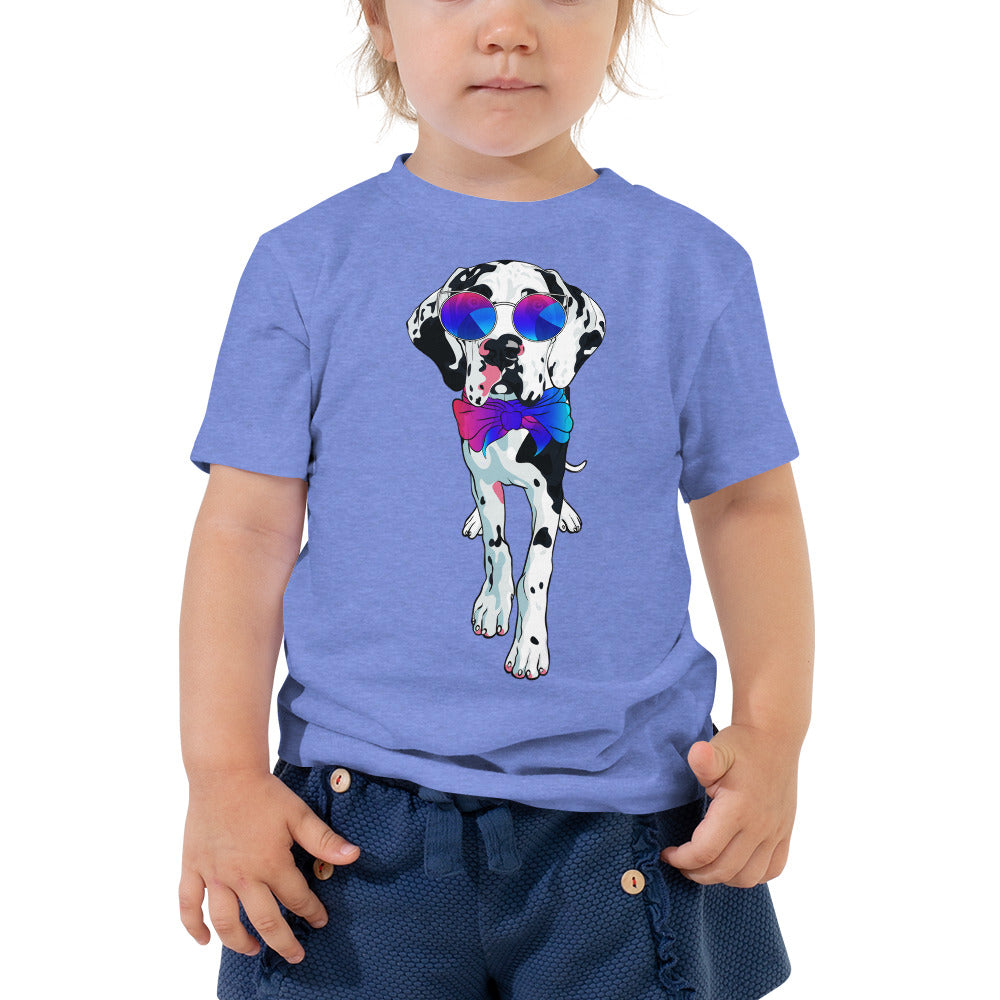 Cute Spotted Great Dane Dog T-shirt, No. 0557