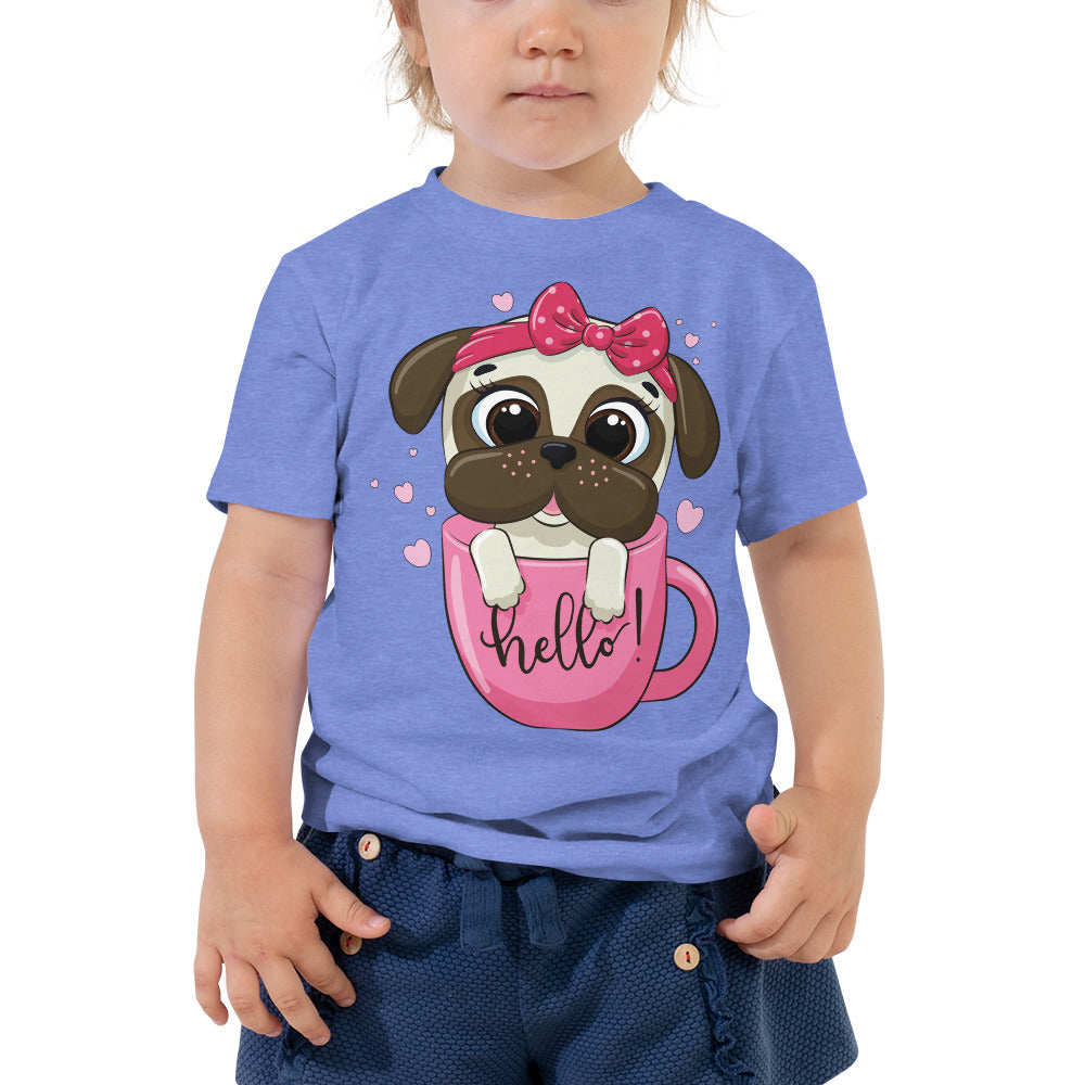 Cute Puppy Dog T-shirt, No. 0375