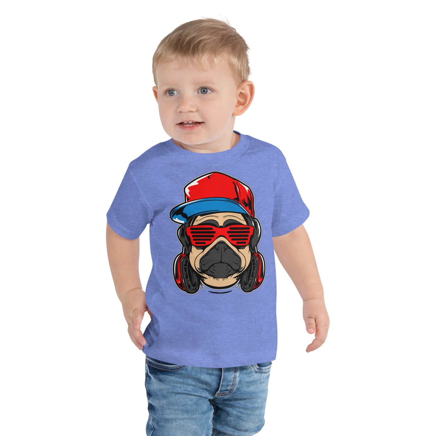 Cool Pug Dog T-shirt, No. 0584