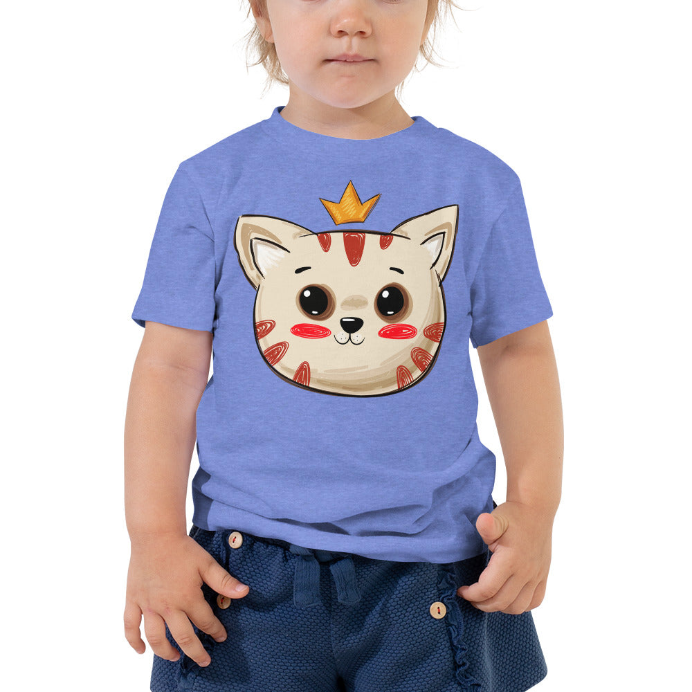 Cute Kitty Cat Face T-shirt, No. 0209