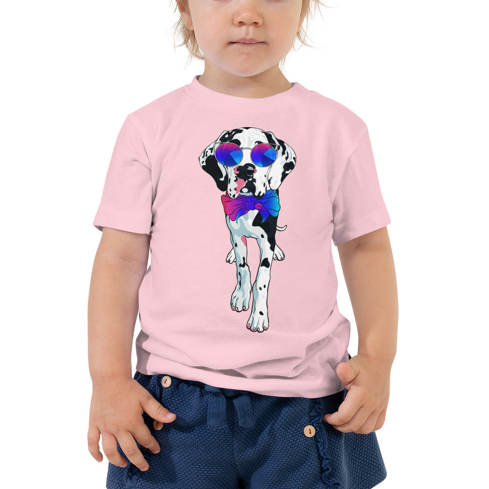 Cute Spotted Great Dane Dog T-shirt, No. 0557
