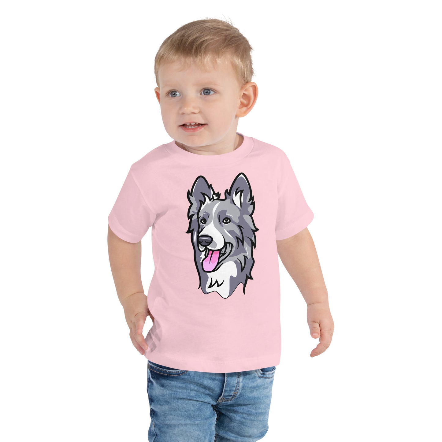 Border Collie Dog T-shirt, No. 0106