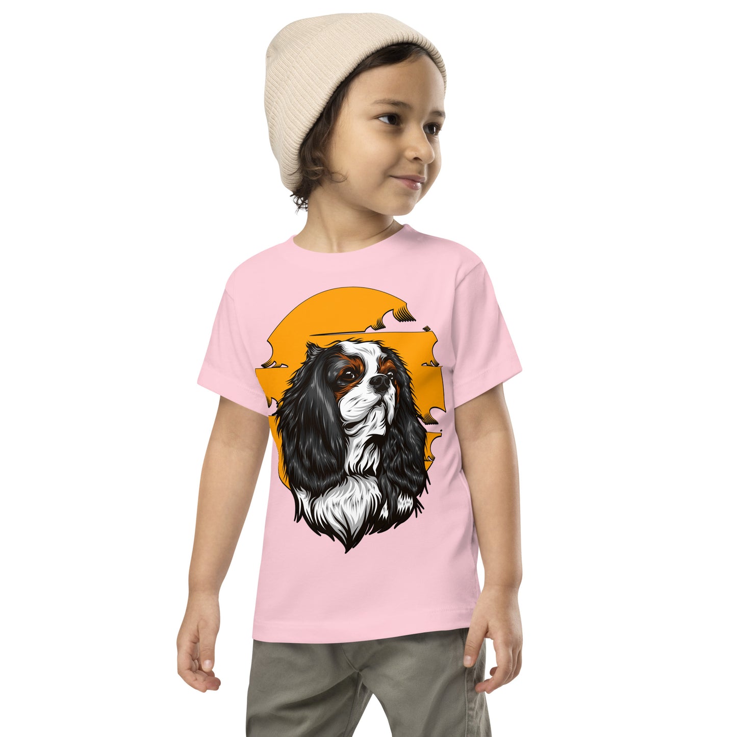 Cool Dog Portrait T-shirt, No. 0123