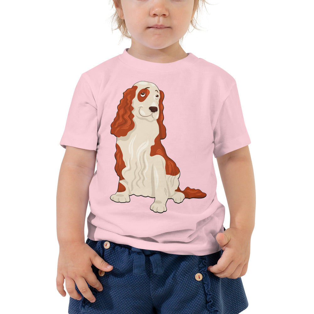 Cute Cocker Spaniel Dog T-shirt, No. 0181