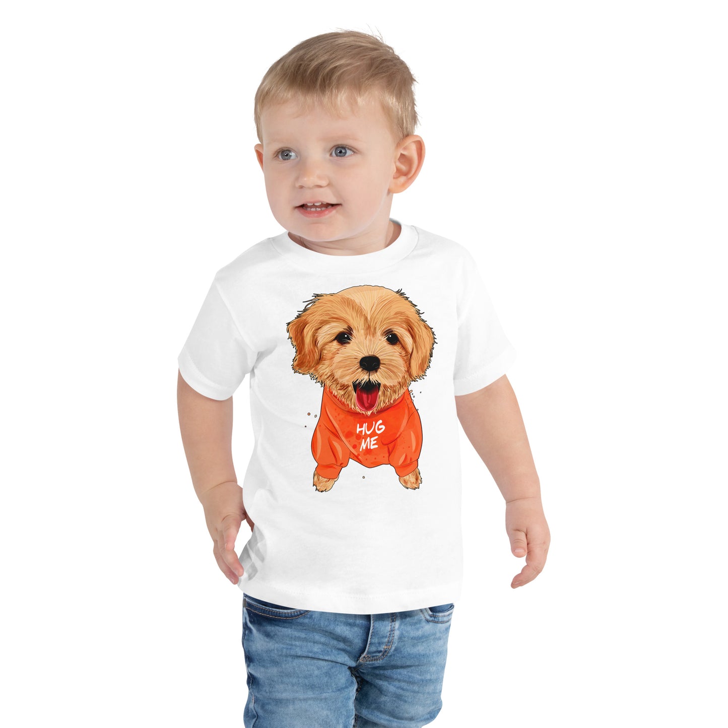 Cute Golden Retriever Dog T-shirt, No. 0302