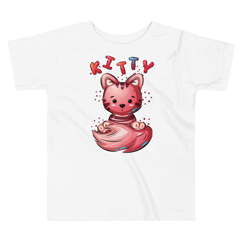 Cute Kitty Cat T-shirt, No. 0338