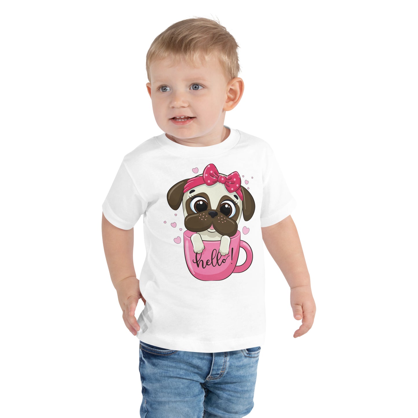 Cute Puppy Dog T-shirt, No. 0375