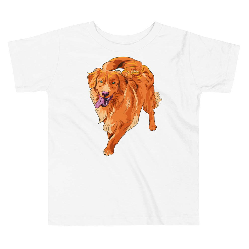 Cool Nova Scotia Duck Tolling Retriever Dog T-shirt, No. 0583