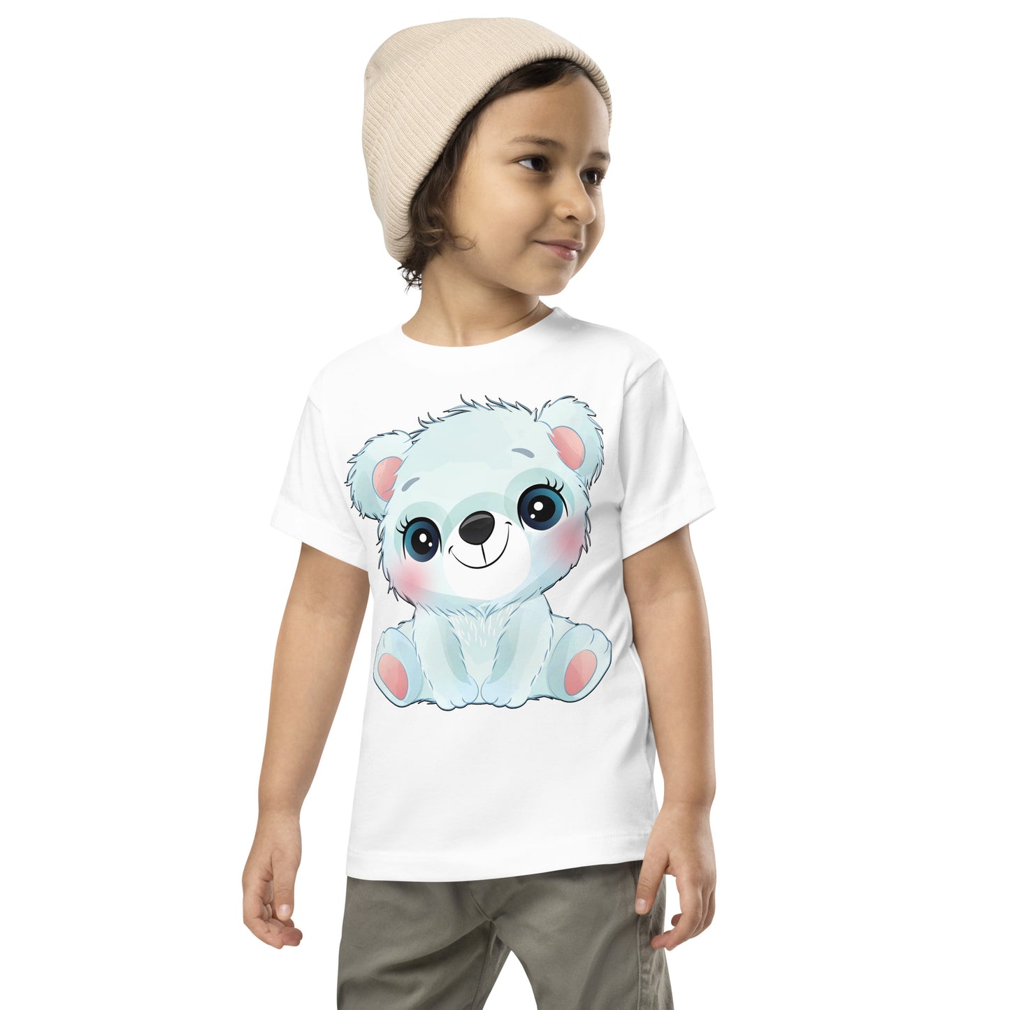 Cute Polar Dog T-shirt, No. 0219