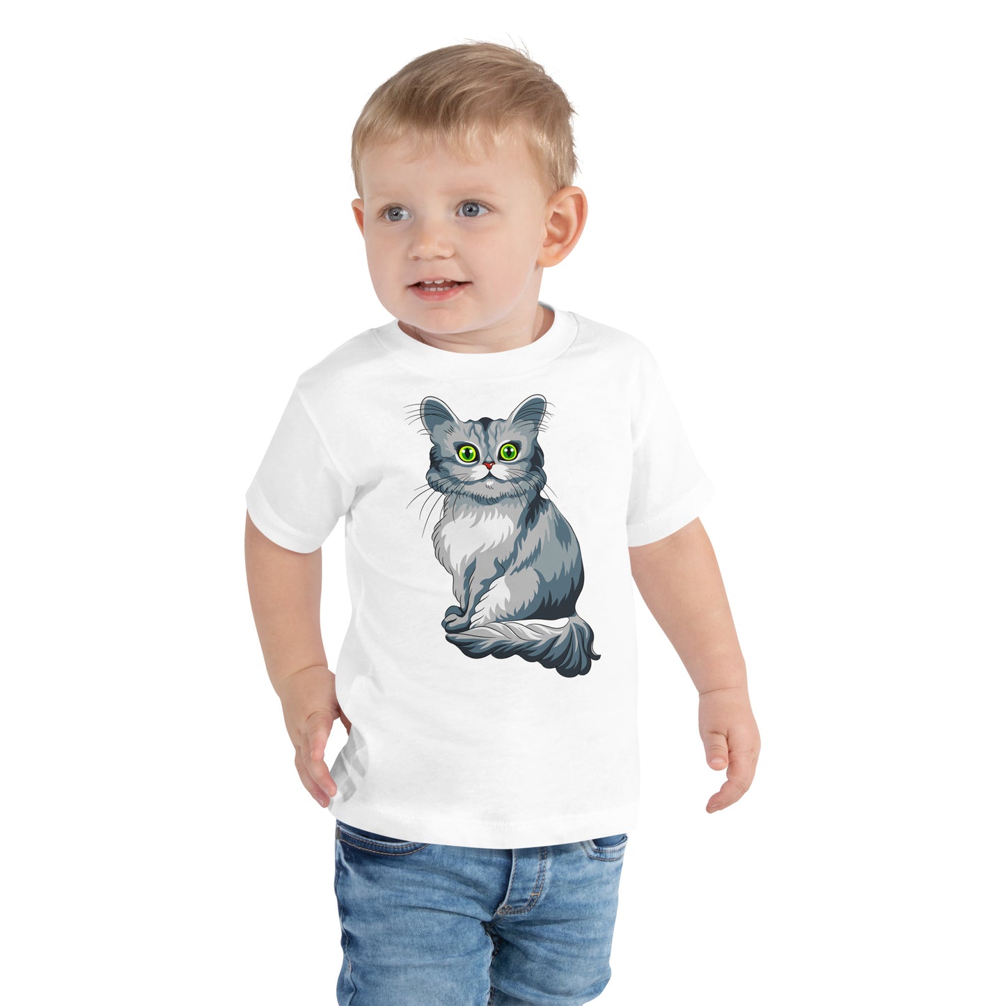 Cute Tiffany Cat T-shirt, No. 0234