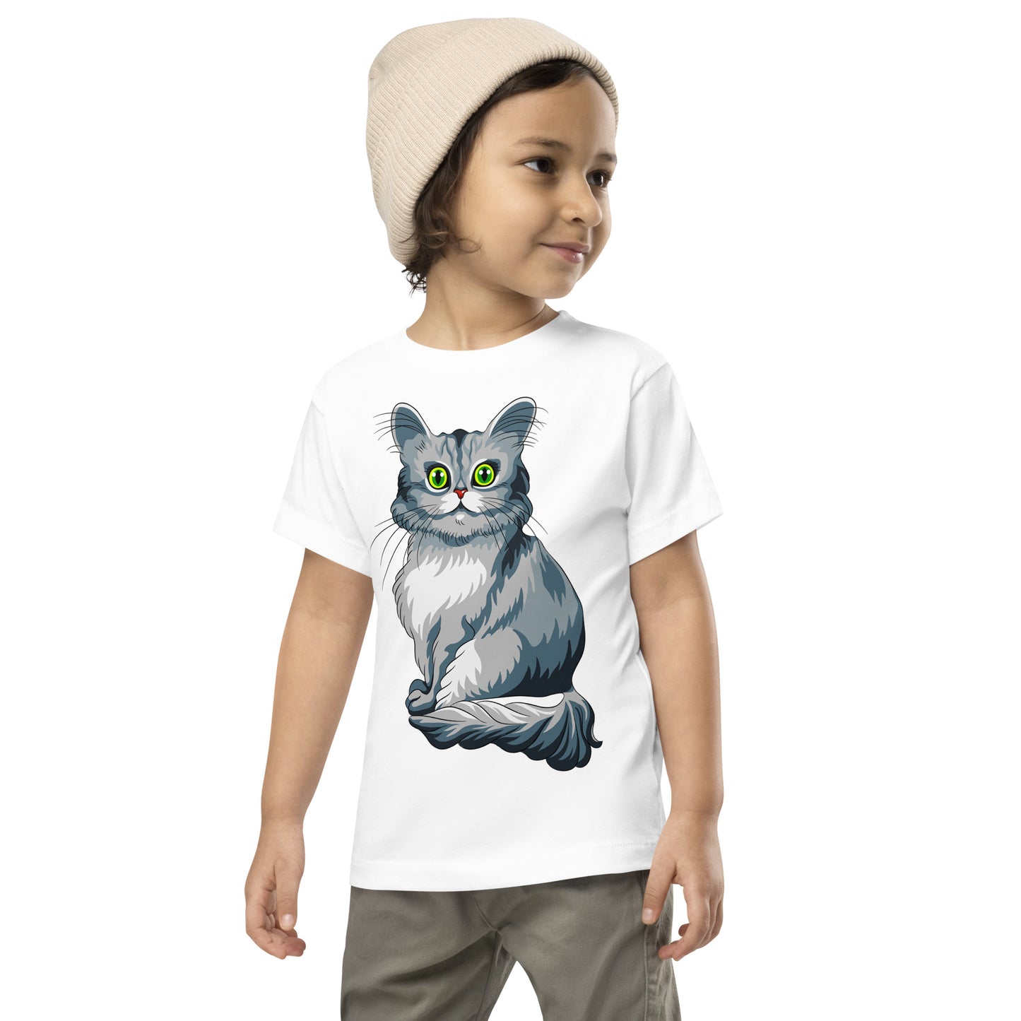 Cute Tiffany Cat T-shirt, No. 0234