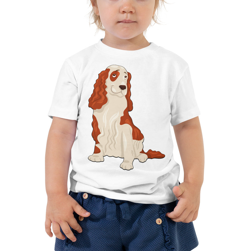 Cute Cocker Spaniel Dog T-shirt, No. 0181