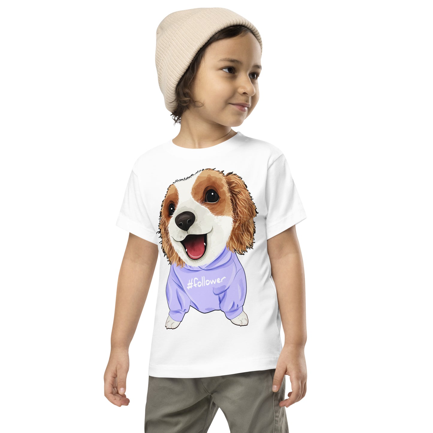 Cute Puppy Dog T-shirt, No. 0380