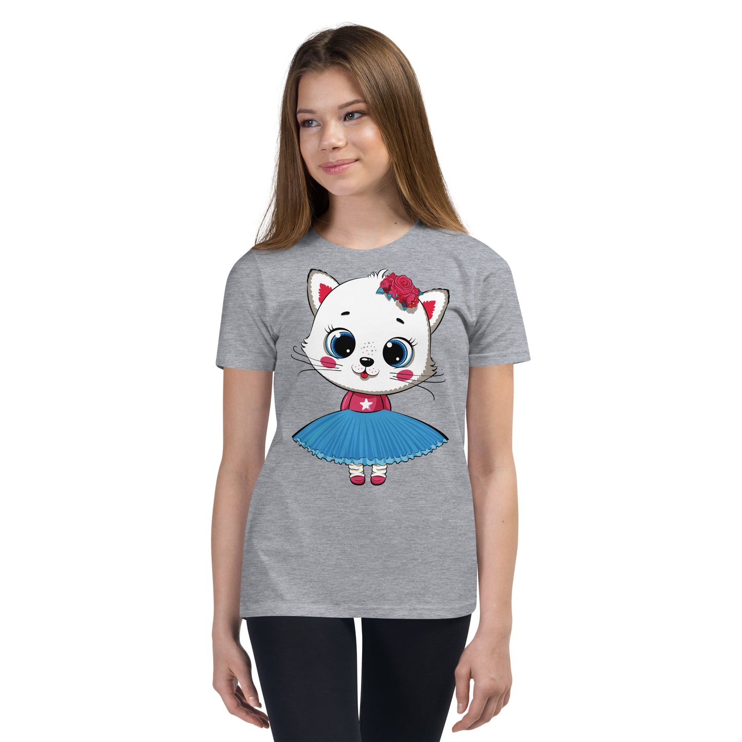 Cute Kitty Cat T-shirt, No. 0344